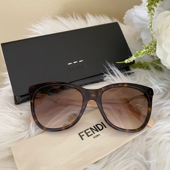 Fendi | Accessories | Authentic Fendi Modified Rectangle 55mm ...